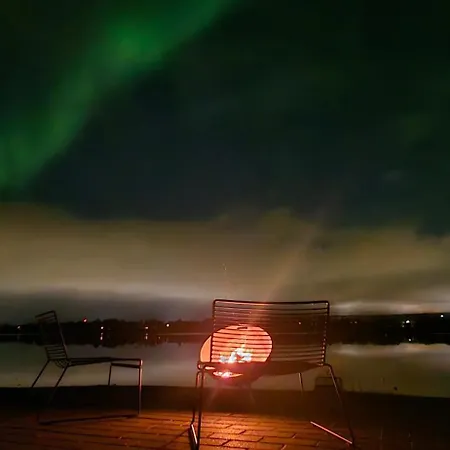 Riverside With Sauna And Jacuzzi Вилла Рованиеми