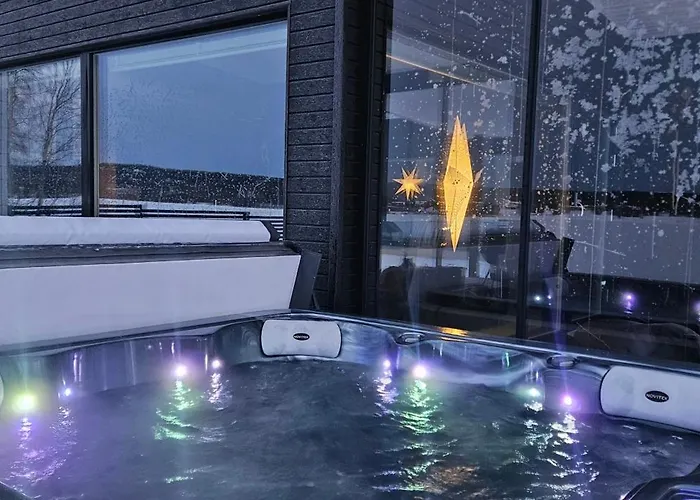 Villa Riverside With Sauna And Jacuzzi Rovaniemi